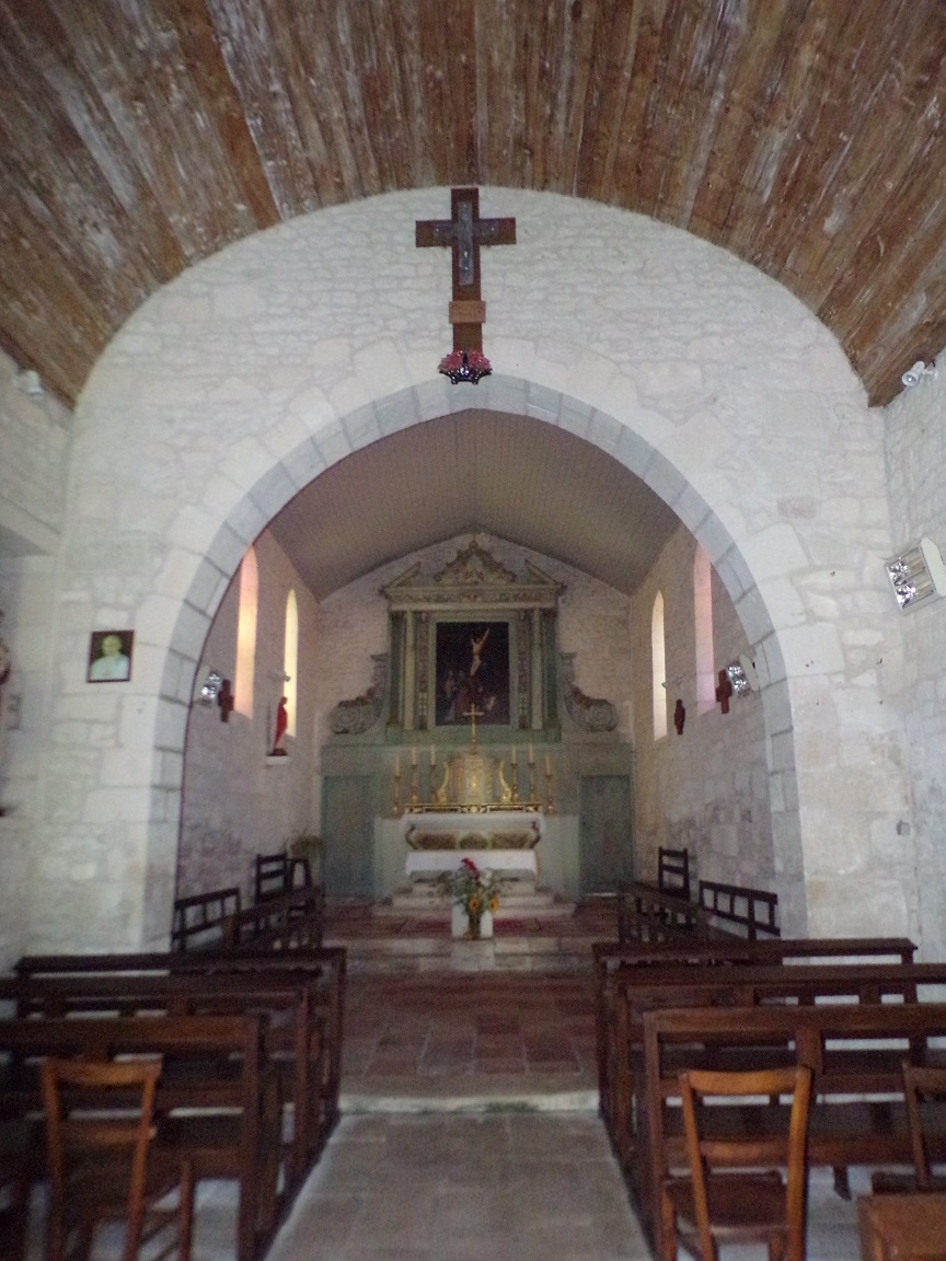 Coulonges - L'église Saint-Saturnin - Le Choeur (8 juillet 2018)
