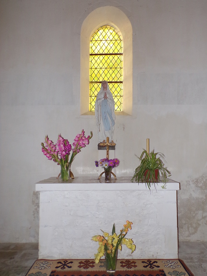Coulonges - L'église Saint-Saturnin - Notre Dame de Lourdes (24 août 2019)