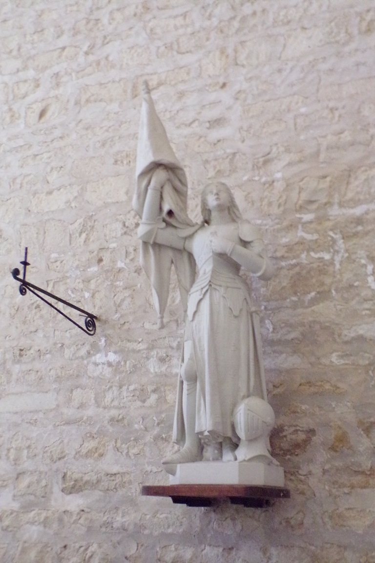 Courbillac - L'église Saint-Aubin - Jeanne d'Arc (12 juin 2017)