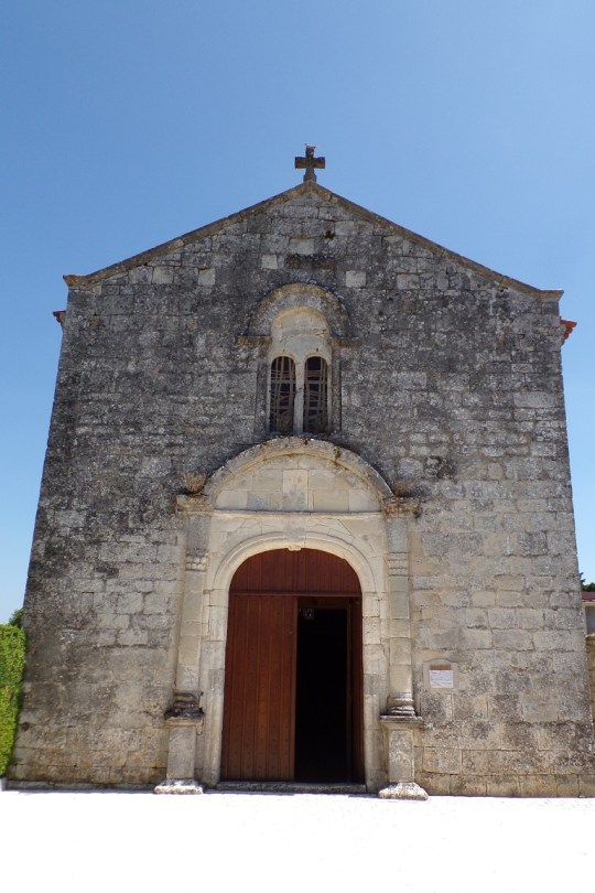 Courbillac - L'église Saint-Aubin (12 juin 2017)