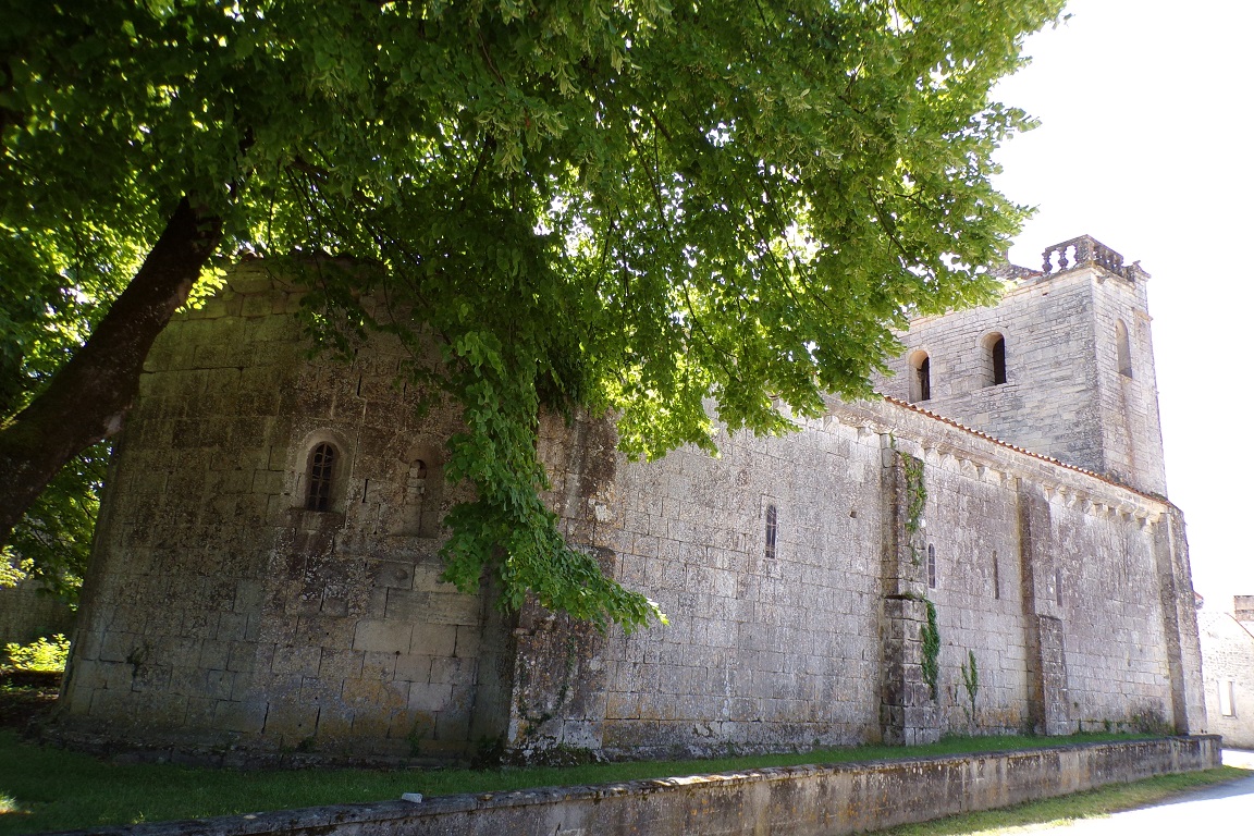 Courbillac - L'église d'Herpes (12 juin 2017)