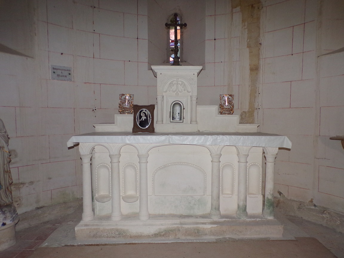 Courbillac - L'église d'Herpes - L'abside (23 juillet 2018)