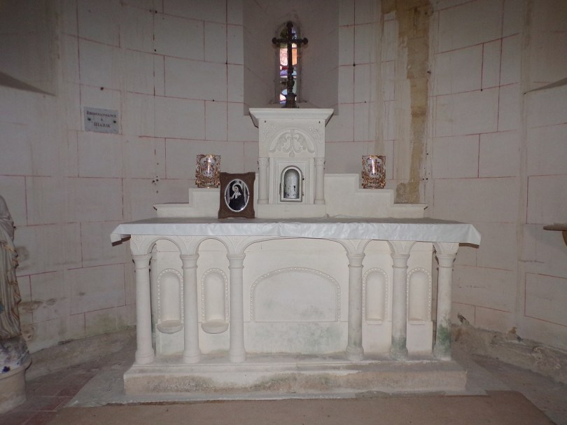 Courbillac - L'église d'Herpes - L'abside (23 juillet 2018)
