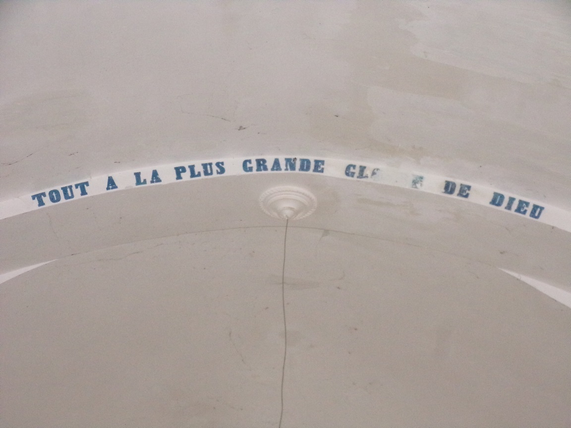 Courbillac - L'église d'Herpes (23 juillet 2018)