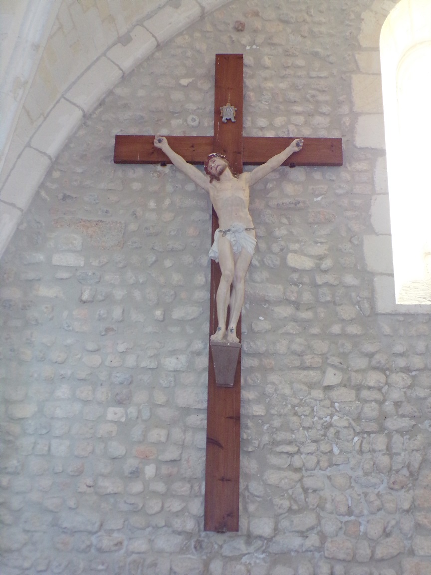 Dompierre-sur Charente - L'église Saint-Blaise - Le Crucifix (8 juin 2018)