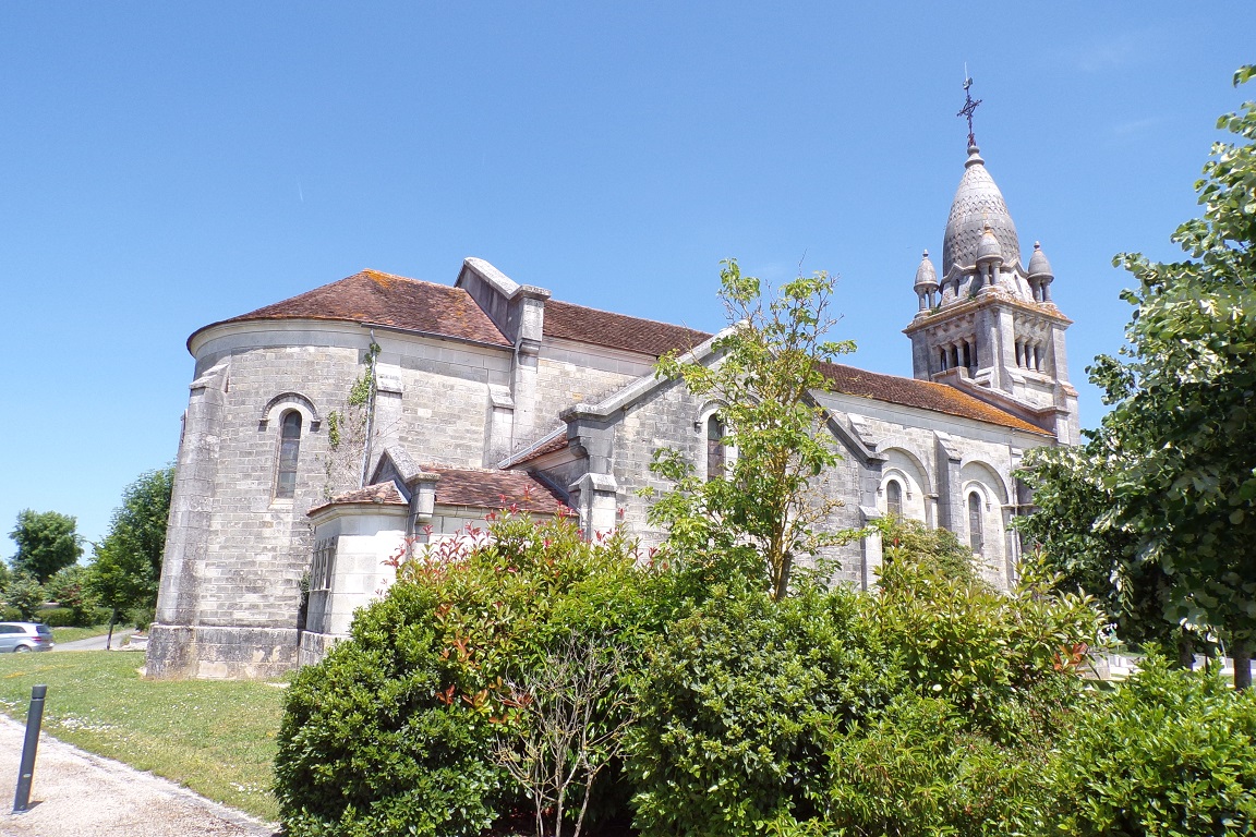 Sainte-Sévère - L'église Saint Augustin (12 juin 2017)