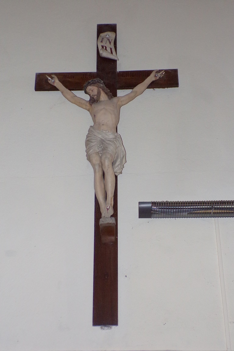 Burie - L'église Saint-Léger - Le crucifix (13 avril 2017)