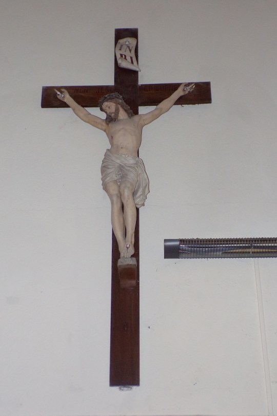 Burie - L'église Saint-Léger - Le crucifix (13 avril 2017)