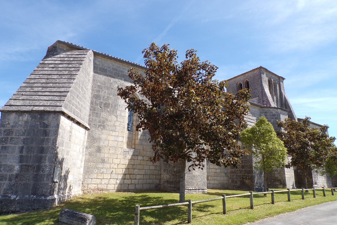 Saint-Preuil - L'église Saint-Projet (15 mai 2017)