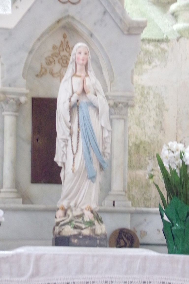 Bouteville - L'église Saint-Paul - Vierge Marie (21 mars 2017)