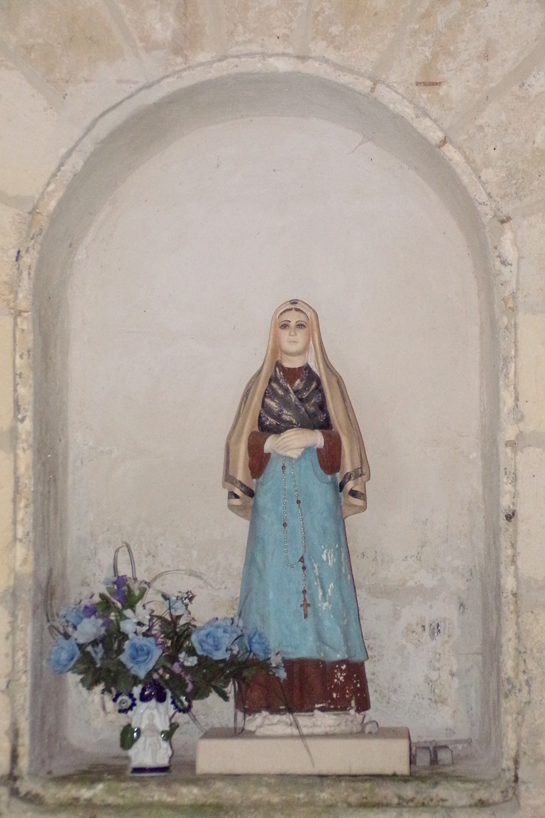 Bouteville - L'église Saint-Paul - Sainte Bernadette Soubirous (21 mars 2017)