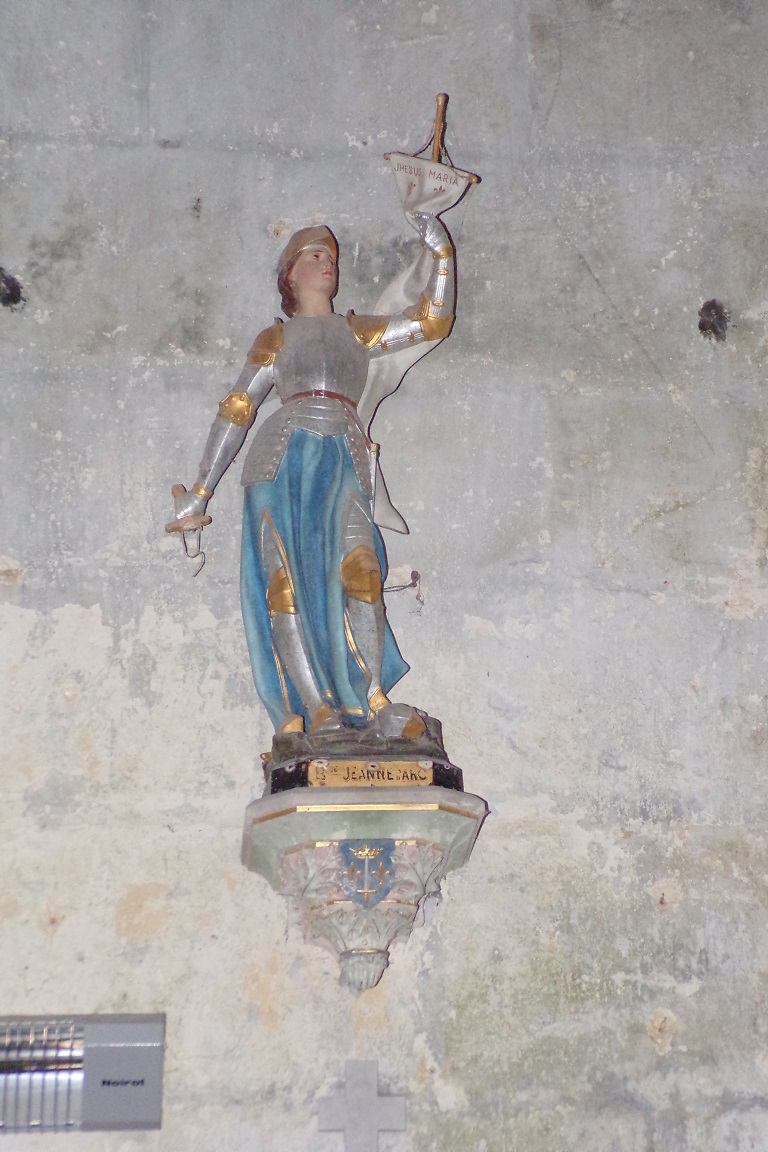 Bouteville - L'église Saint-Paul - Jeanne d'Arc (21 mars 2017)