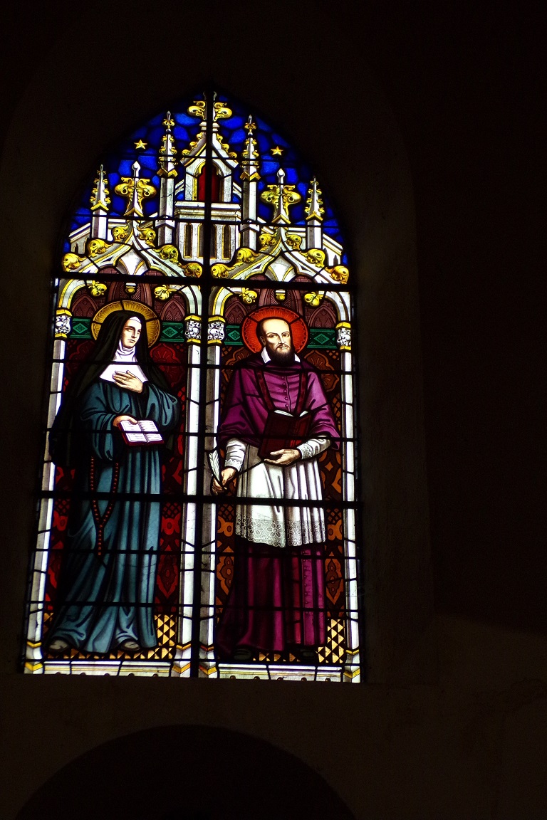 Sonnac - L'église Saint-Etienne - Des vitraux (2 janvier 2018)