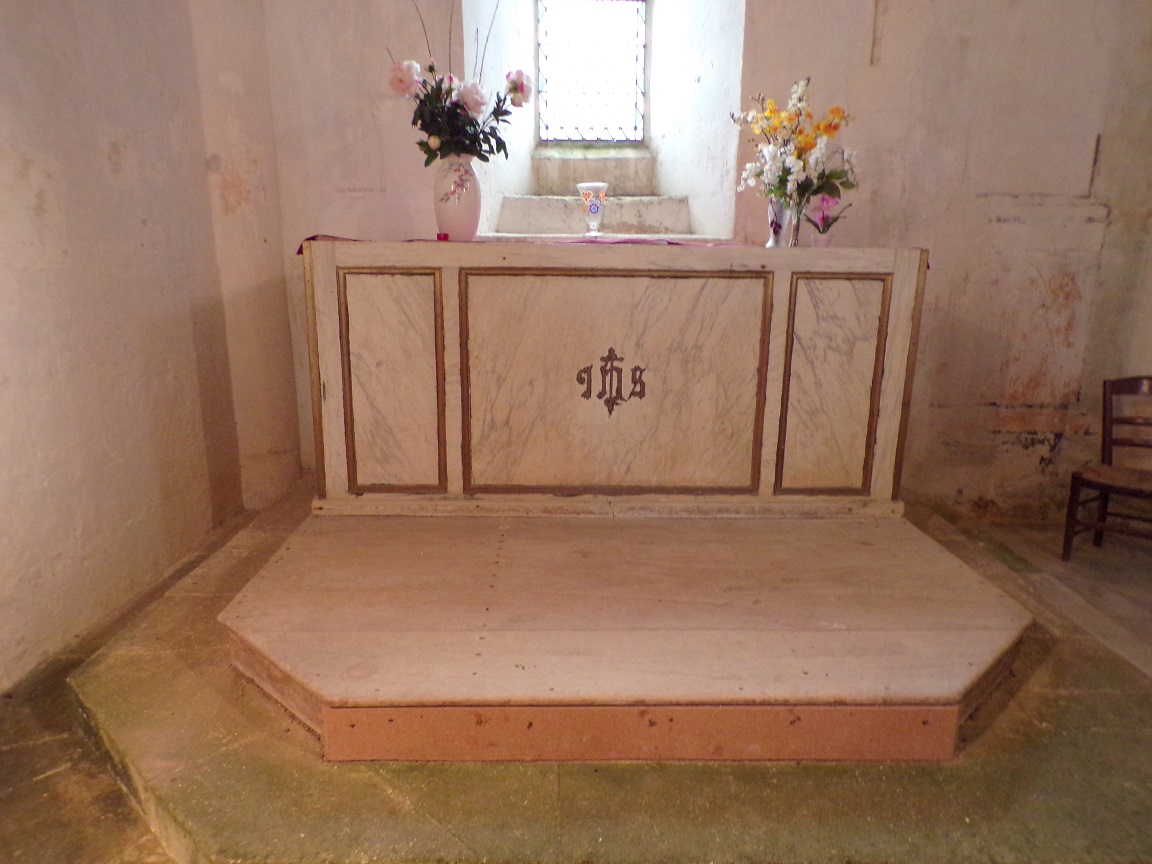 Graves-Saint-Amant - L'église Saint-Martin - L'abside (21 septembre 2019)