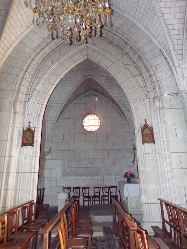 Javrezac - L'église Saint-Pierre - La chapelle de la Sainte Vierge (5 mars 2019)