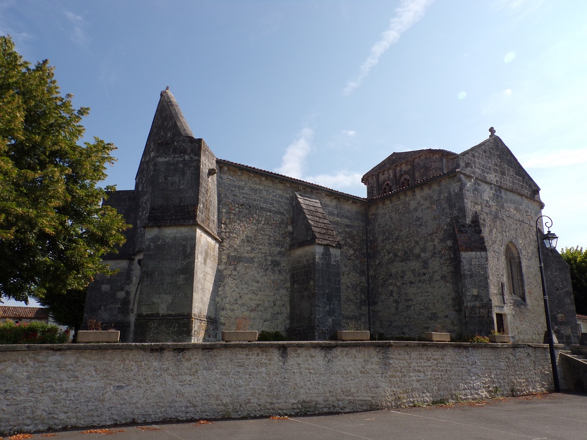Germignac - L'église Saint-Pierre (18 juillet 2018)