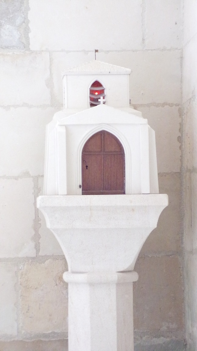 Gimeux - L'église Saint-Germain - Le tabernacle (5 avril 2018)