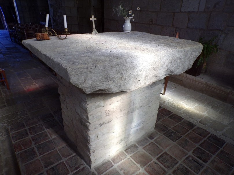 Houlette - L'église Saint Martin - L'autel (19 juillet 2020)