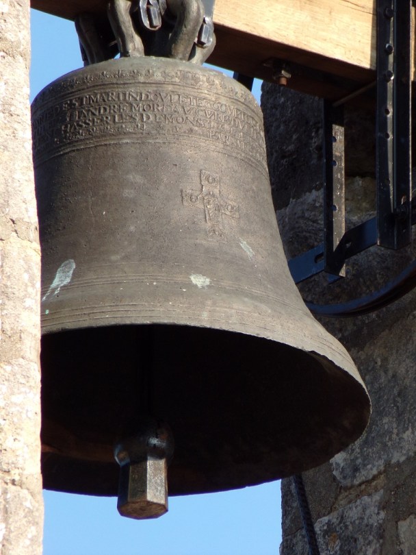 Houlette - L'église Saint Martin - La cloche (20 août 2018)