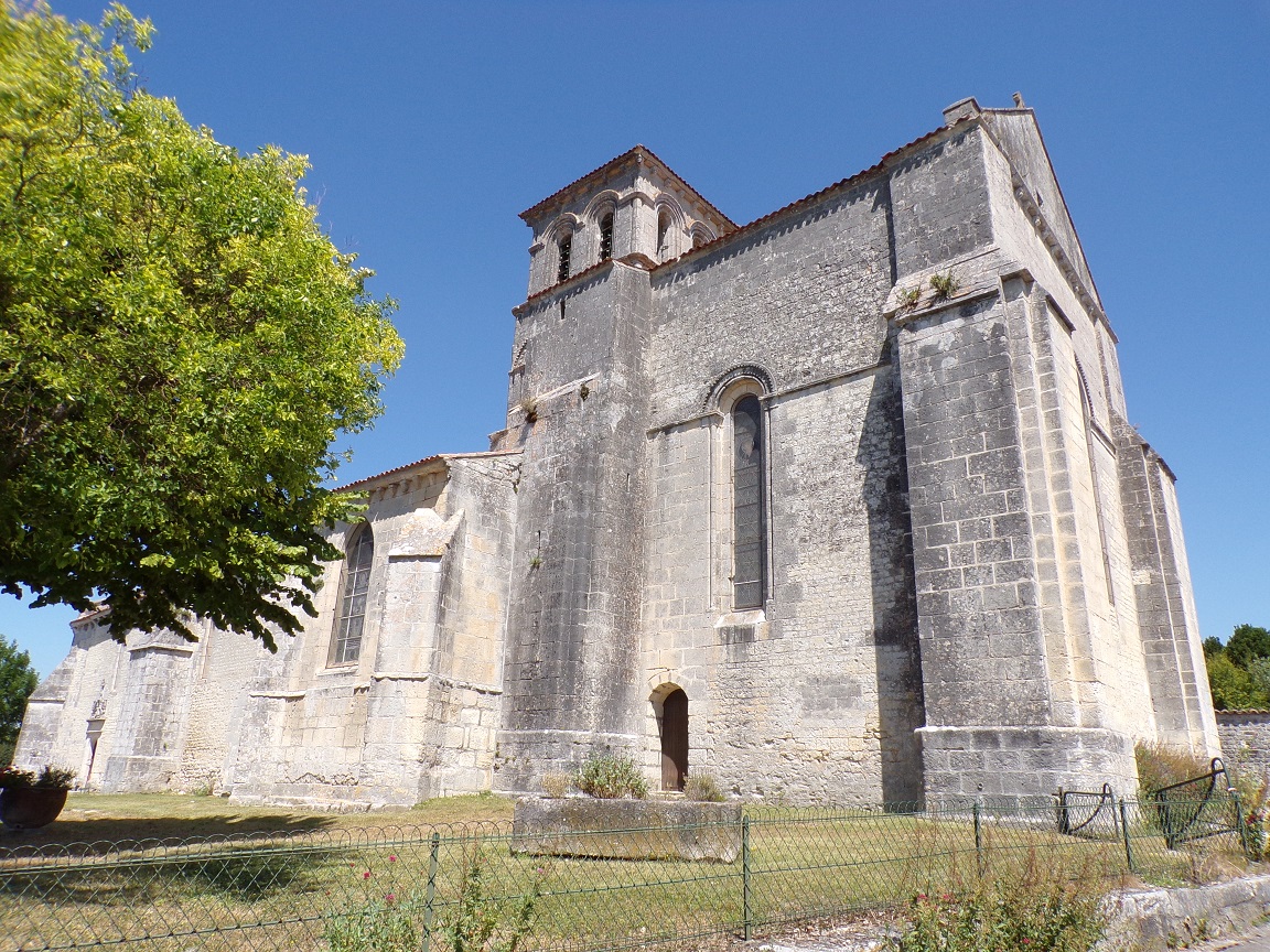 Juillac-le-Coq - L'église Saint-Martin (16 juillet 2019)
