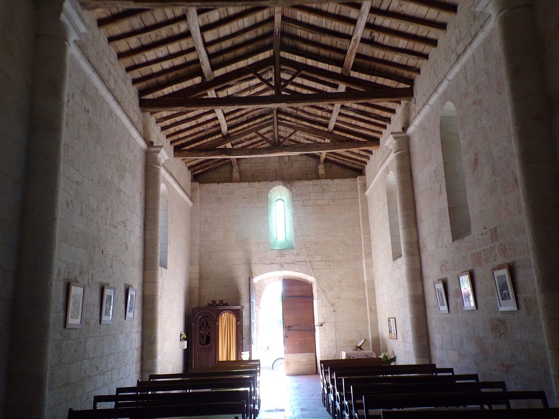 Le Seure - L'église Notre-Dame de l'Assomption - Vue de l'autel (22 juin 2018)