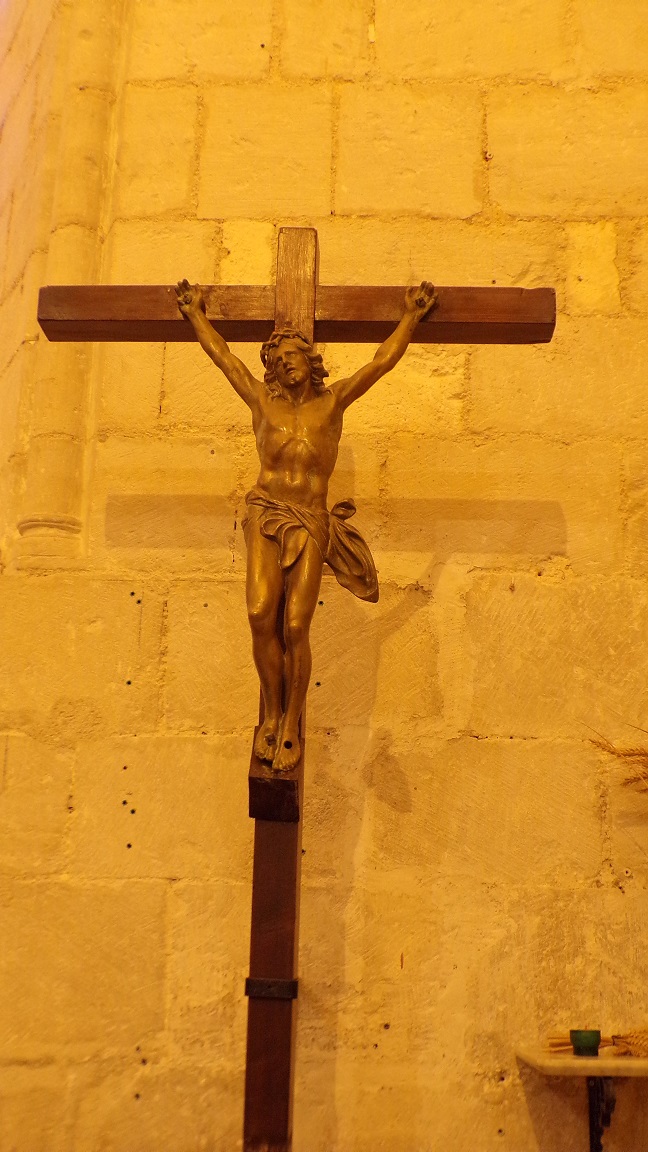Nercillac - L'église Saint-Germain - Un Crucifix (10 avril 2018)