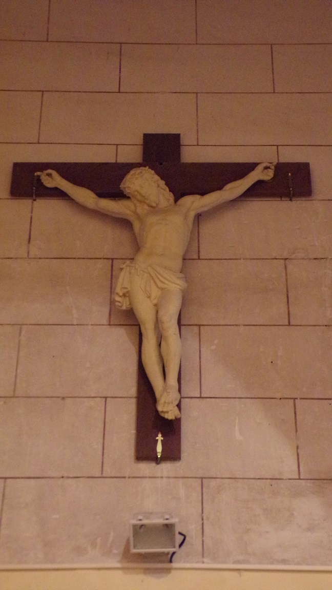 Nercillac - L'église Saint-Germain - Un Crucifix (10 avril 2018)