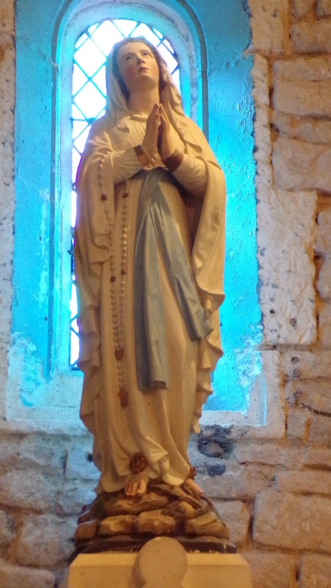 Réparsac - L'église Saint-Pierre - Notre Dame de Lourdes (10 avril 2018)