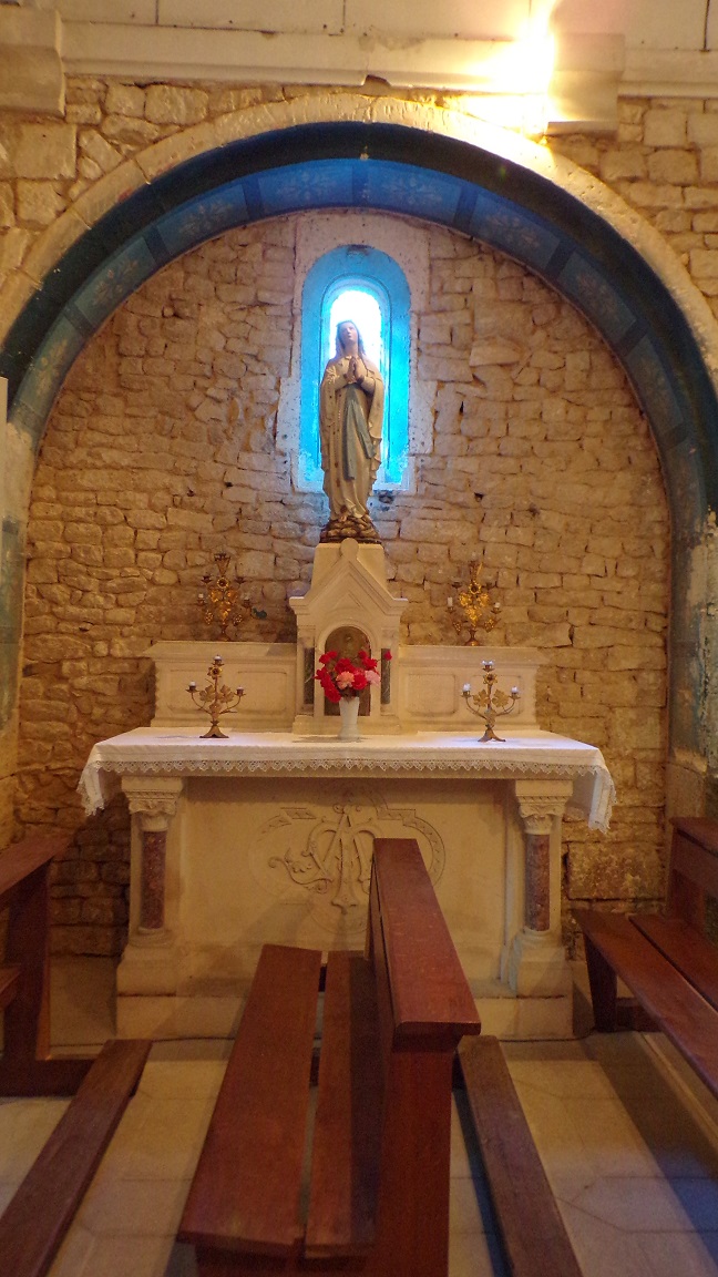 Réparsac - L'église Saint-Pierre - La chapelle Notre Dame de Lourdes (10 avril 2018)