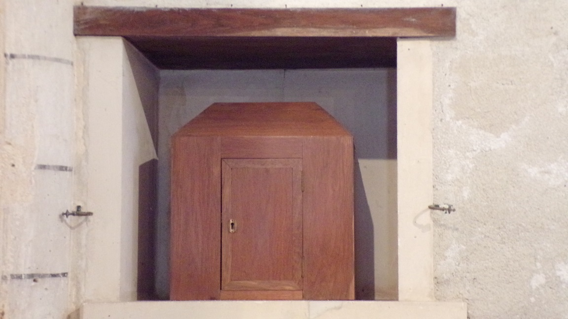 Réparsac - L'église Saint-Pierre - Le tabernacle (10 avril 2018)