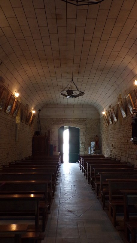 Réparsac - L'église Saint-Pierre - Vue de l'autel (10 avril 2018)