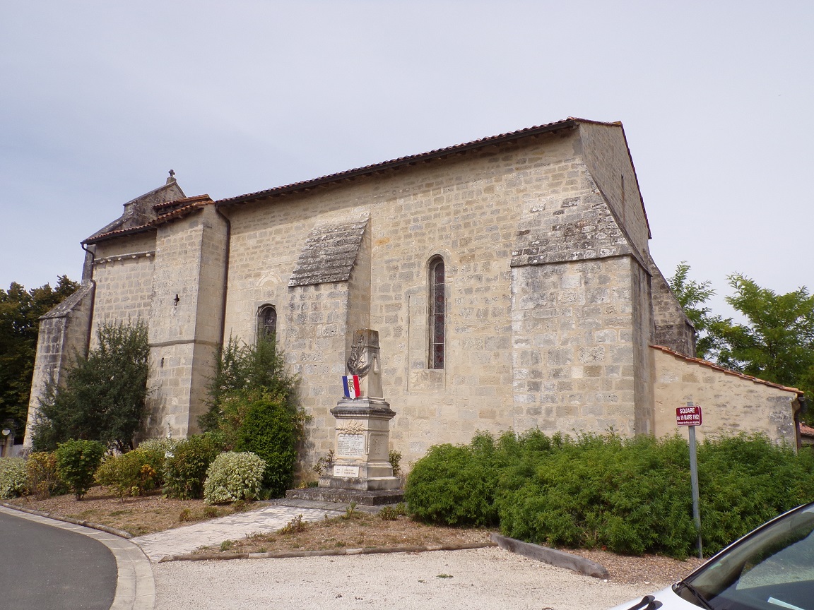 Mesnac - L'église Saint-Pierre (4 septembre 2016)