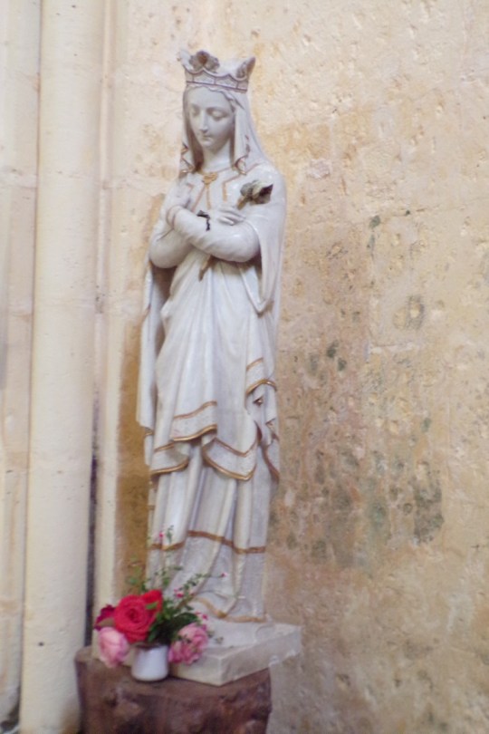 Lignières-Sonneville - L'église Notre-Dame - Vierge Marie (1 novembre 2017)