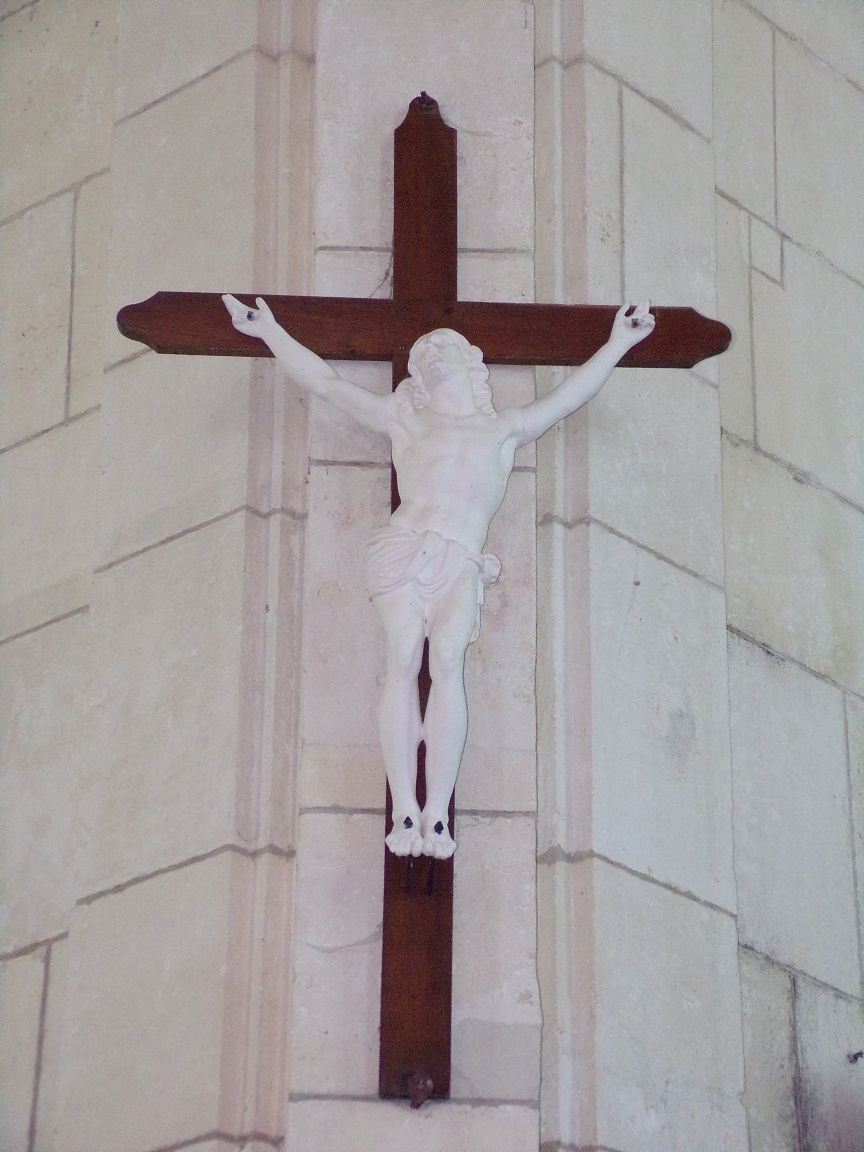 Lonzac - L'église Notre-Dame - Le Crucifix (8 juillet 2018)