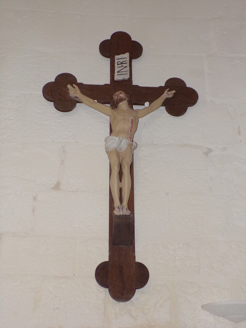 Louzac - L'église Saint-Martin - Le Crucifix (6 juin 2018)