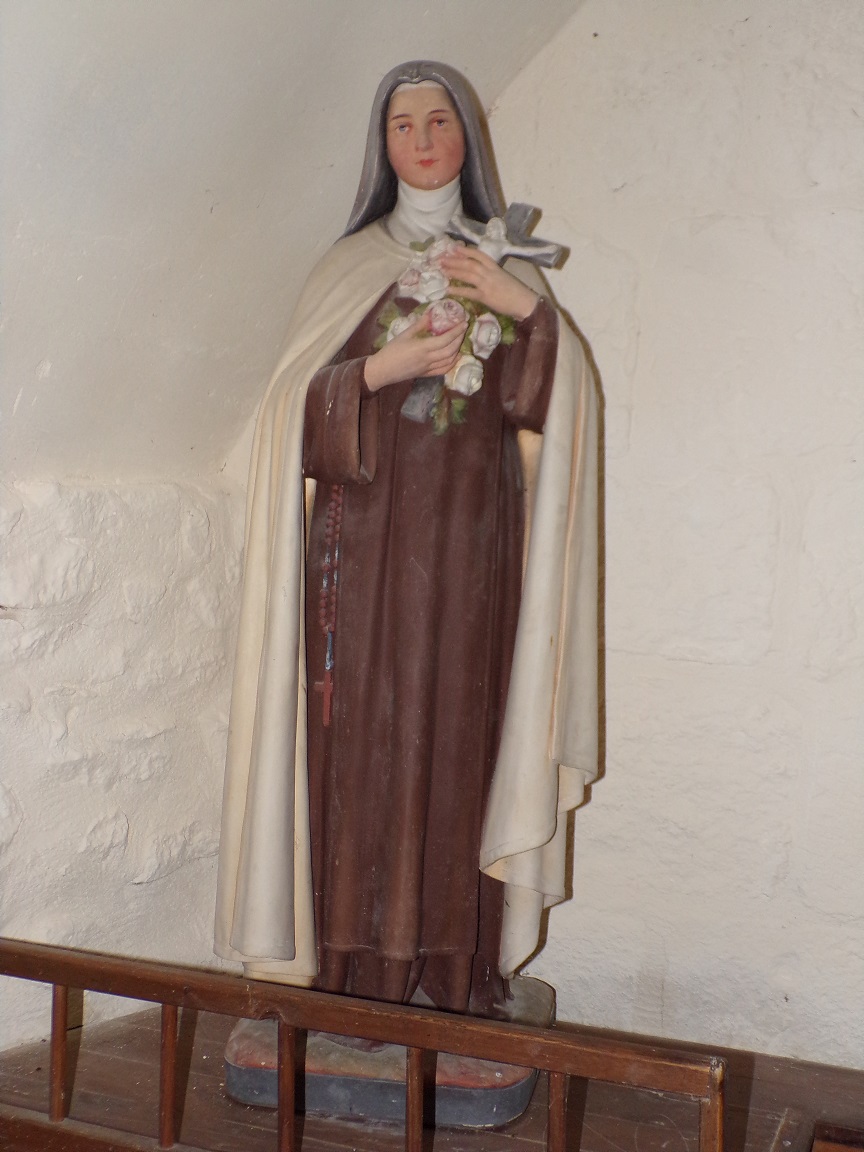 Louzac - L'église Saint-Martin - Sainte Thérèse de Lisieux (6 juin 2018)