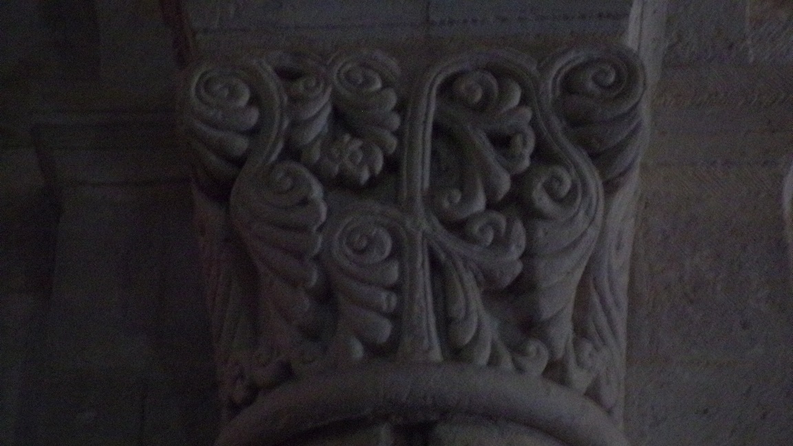 Macqueville - L'église Saint-Etienne - Un modillon (27 avril 2018)