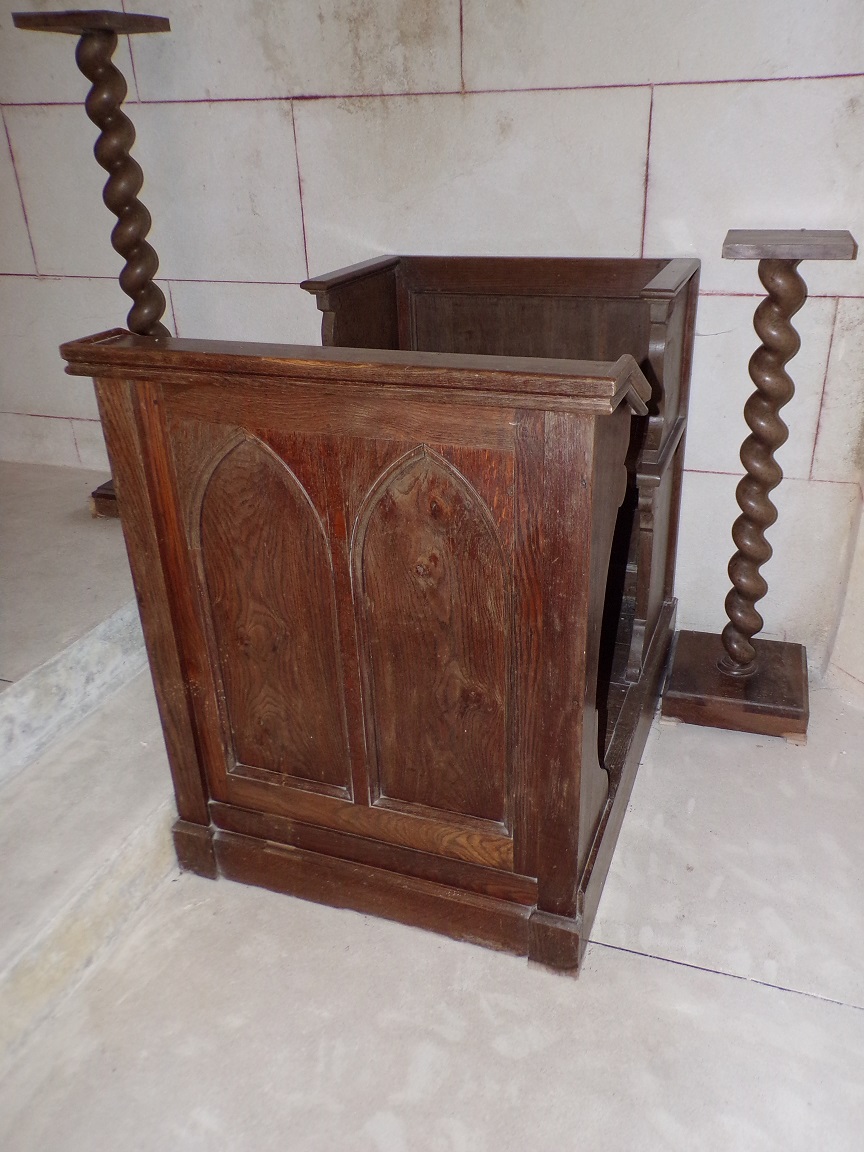 Mainxe - L'église Saint-Maurice - La stalle (17 juin 2019)