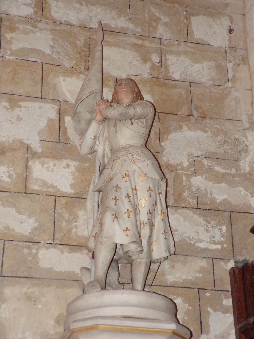 Mareuil - L'église Notre-Dame - Sainte Jeanne d'Arc (21 août 2018)