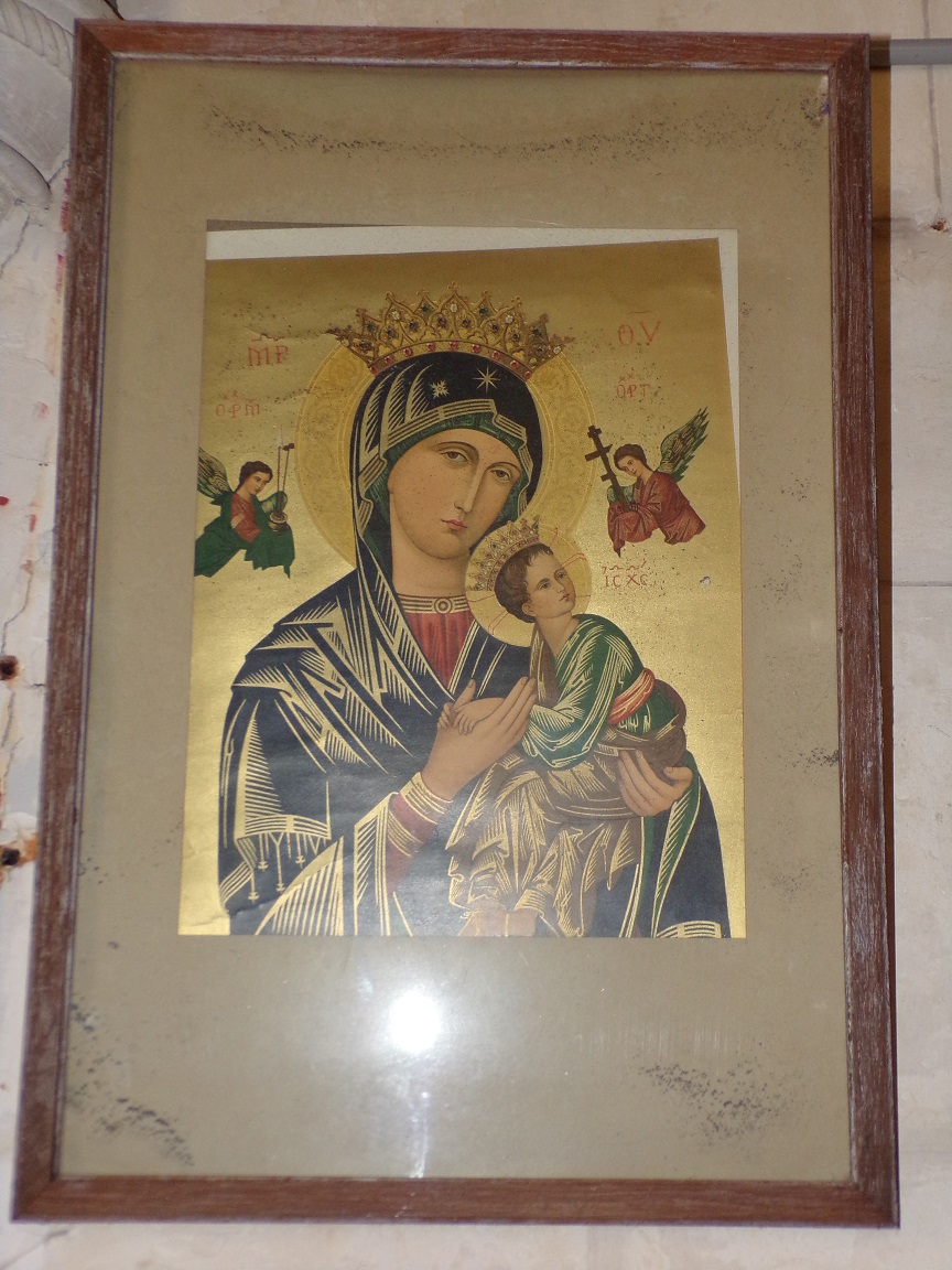 Mareuil - L'église Notre-Dame - Un tableau (21 août 2018)