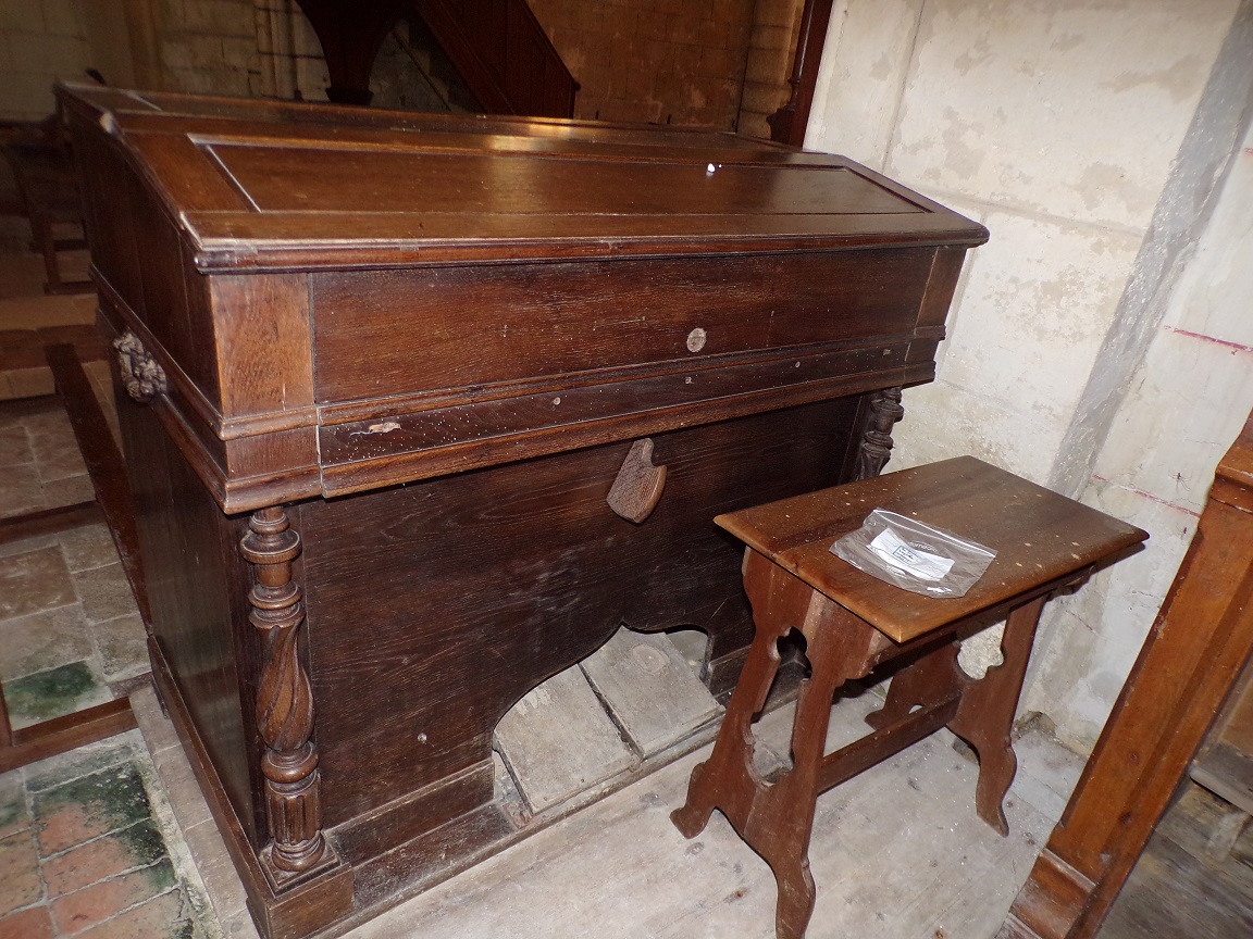 Mareuil - L'église Notre-Dame - L'harmonium (21 août 2018)