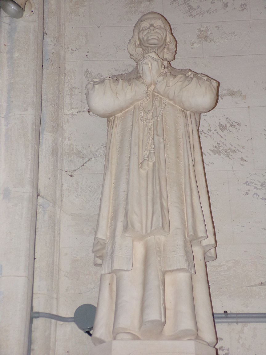 Mareuil - L'église Notre-Dame - Saint Vianney curé d’Ars (21 août 2018)