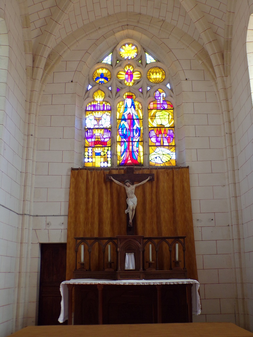 Mareuil - L'église Notre-Dame - L'abside (21 août 2018)