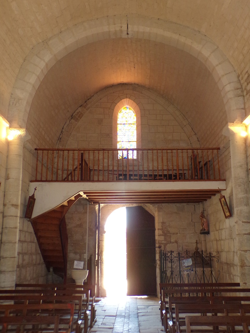 Mareuil - L'église Notre-Dame - Vue de l'autel (21 août 2018)