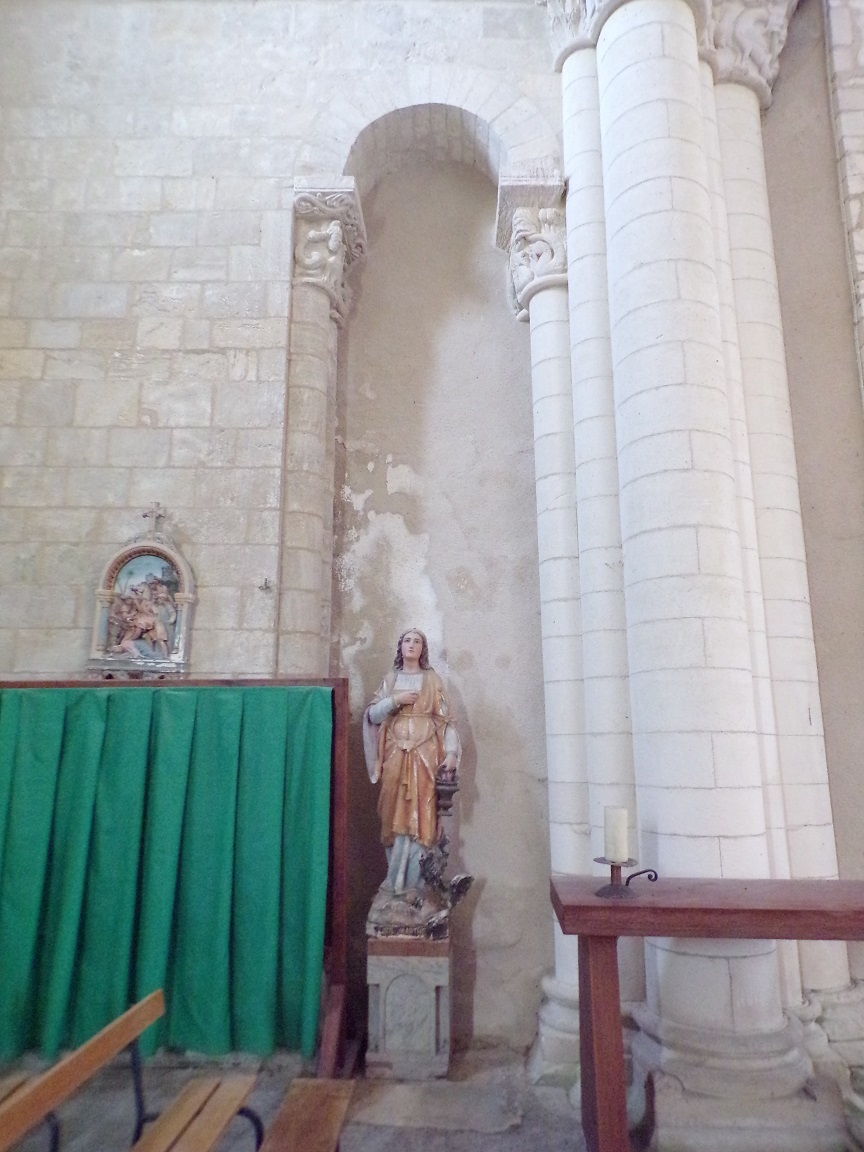 Matha - L'église Saint-Pierre de Marestay (13 août 2018)