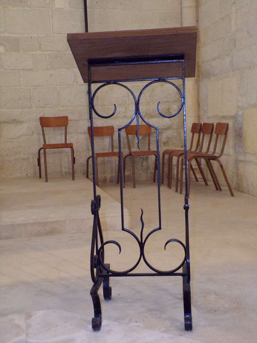 Merpins - L'église Saint-Rémy - Le lutrin (28 mai 2018)