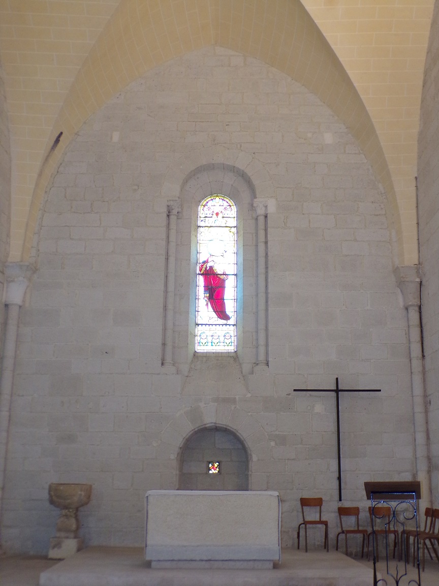 Merpins - L'église Saint-Rémy - Le choeur (28 mai 2018)