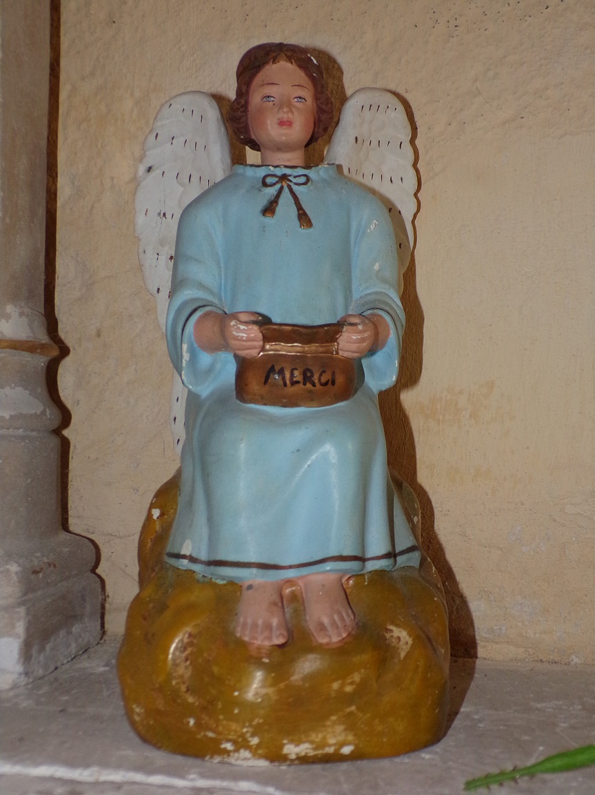 Mesnac - L'église Saint-Pierre - Un ange (16 septembre 2018)