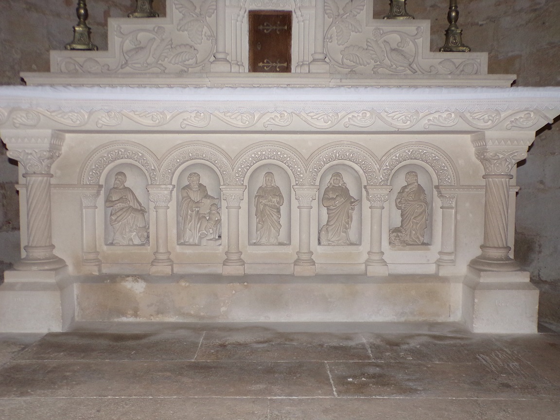 Migron - L'église Saint-Nazaire - L'abside (19 juin 2018)