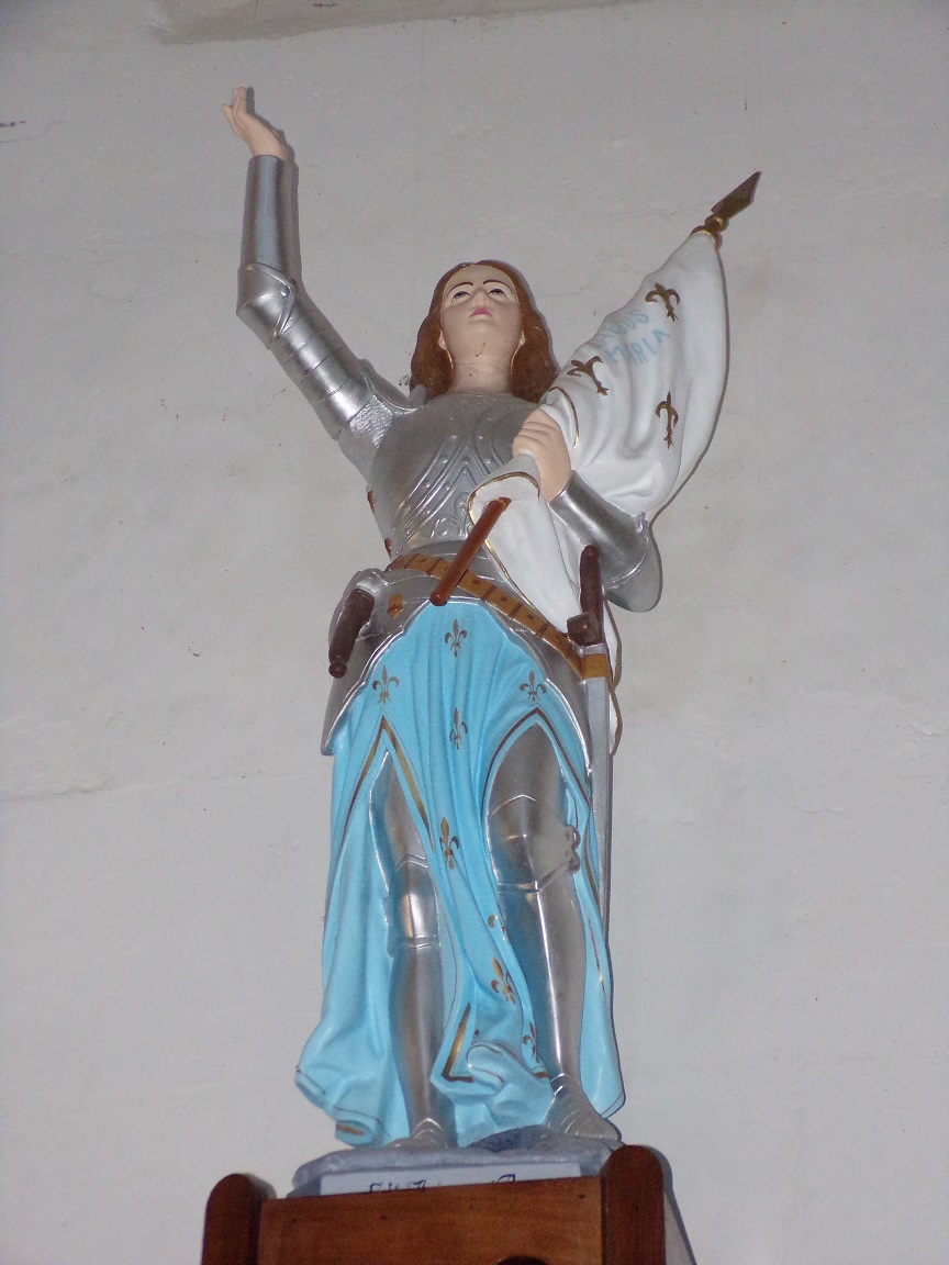 Montils - L'église Saint-Sulpice - Saint Jeanne d'Arc (25 juin 2018)